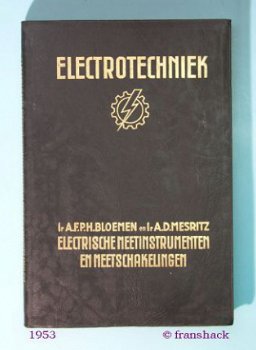 [1953] Elektrotechniek, Elektrische Meetinstrumenten en meetschakelingen, Bloemen ea, Stam (#3) - 1