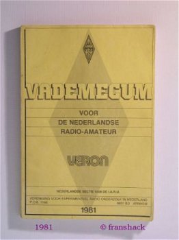 [1981] Vademecum voor de Nederlandse radio-amateur, VERON - 1