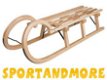 Houten slee Davos 110cm,Sleeen van Beukenhout,Made in GERMA - 1 - Thumbnail