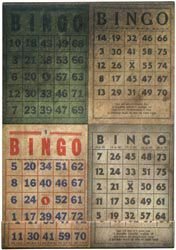 Tim Holtz matchbook notepad bingo