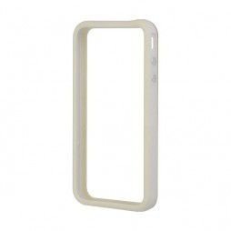 Bumpers voor iPhone 4S, Wit +Wit-Transp, Nieuw, €4.50 - 1