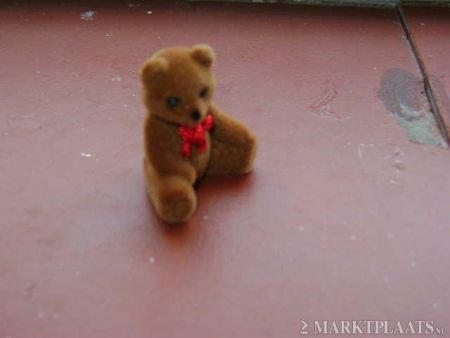 mini teddybeertje 2,8 cm - nr. 1