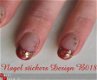 3D goud Nagel stickers Design B0 18 NAIL ART KERST sterretje - 1 - Thumbnail