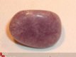 Lepidolith, Lepidolite nr2 Knuffel-trommelsteen Brazilie - 1 - Thumbnail