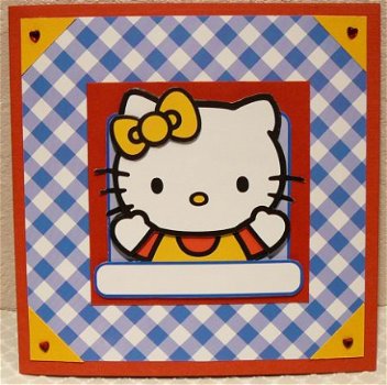 Hello Kitty kaart 06: Hello Kitty - 1