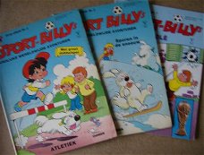 stripboeken van sport-billy