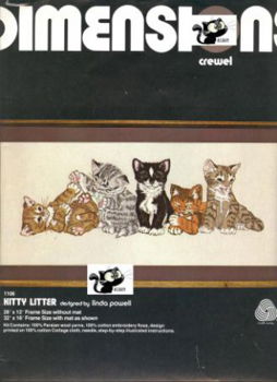 CD borduurpatronen katten - 5