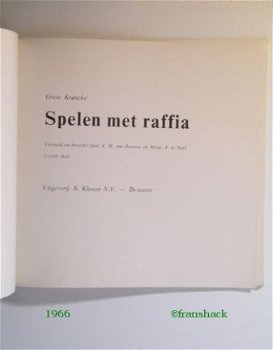 [1966] Spelen met Raffia, Kroncke, Kluwer - 3