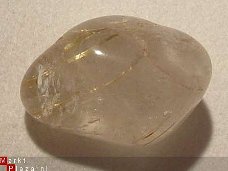 Knuffelsteen Rutielkwarts, Rutil-quartz nr 5