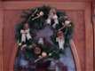 Grote Kerstkrans 41 cm nieuw in doos kunst mooie kwaliteit - 1 - Thumbnail