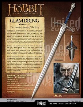 Glamdring LOTR Sword of Gandalf United Cutlery - 3