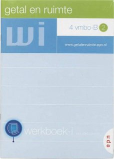 Werkboek-i Getal en Ruimte 4 vmbo-B 2