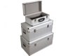 Aluminium kofferset 3-delig alu koffer noppenschuim - 1 - Thumbnail