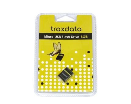 Micro USB Flash Drive 8GB, Traxdata, Nieuw, €15 - 1