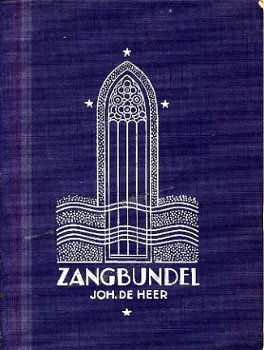 Heer, Joh. de ; Zangbundel - 1