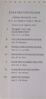 [1959 60] Elektriciteitsleer, in 7 delen, Dijke v, Sijthoff - 1