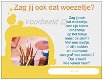 Ansichtkaart YML A1601: Zag je ook dat woezeltje? - 1 - Thumbnail