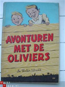 oud boekje Avonturen met de oliviers van Tom Bouws