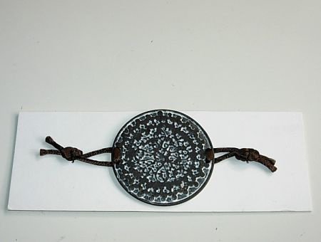 Decoratief ornament van gekalt metaal (5cm)' - 1