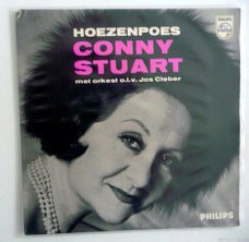 Conny Stuart - Hoezenpoes / Yvonne de spionne (Philips, 1961)