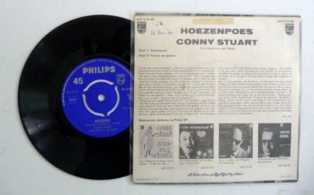 Conny Stuart - Hoezenpoes / Yvonne de spionne (Philips, 1961) - 2
