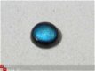 Cabochon Oceanblue Spectroliet Rond 10mm*3mm - 1 - Thumbnail