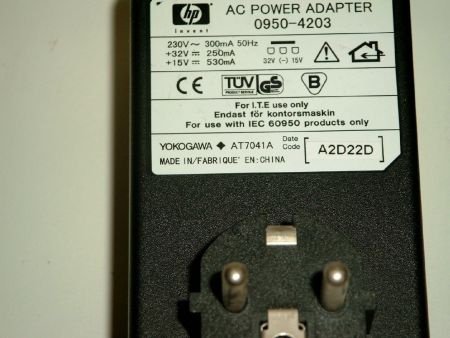 Power Adapter 0950-4203 for Hewlett Packard printer - 1