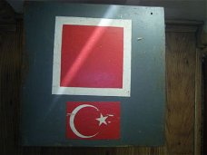 Nationaliteits embleem Turkse luchtmacht 40 er jaren