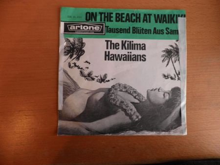 The Kilima Hawaiians On the beach at Waikiki - 1