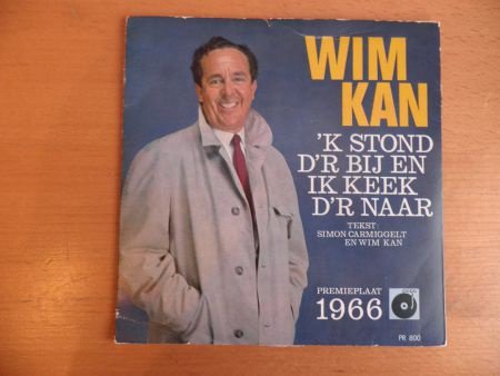 Wim Kan premieplaat 1966 - 1