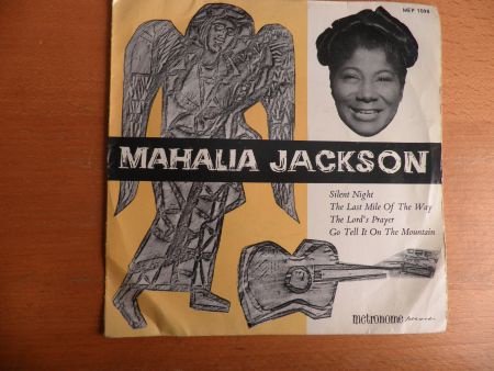 Mahalia Jackson Silent night EP - 1