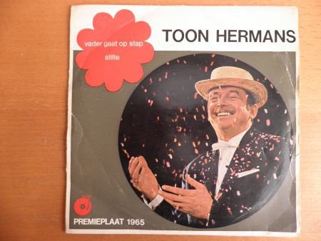 Toon Hermans Premieplaat 1956 Vader gaat op stap - 1