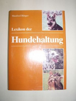 Lexicon der Hundehaltung. - 1