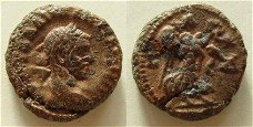 Romeinse Egyptische munt van keizer Maximianus (3)