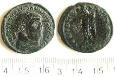Grote Follis Maximinus  (286-305 n. Chr.), Sear 3631