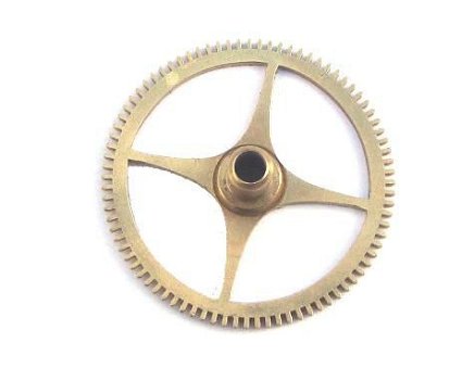 === Uurrad Franse pendule / regulateur = oud === 12298 - 2