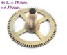 === Uurrad Franse pendule / regulateur = oud === 12296 - 1 - Thumbnail