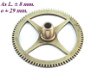 === Uurrad Franse pendule / regulateur = oud === 12295 - 1 - Thumbnail