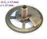 === Uurrad Franse pendule / regulateur = oud === 12291 - 1 - Thumbnail