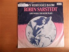 Robin Sarstedt My resistance is low