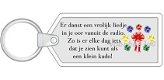 Sleutelhanger YML S1750: Cadeautje van de dag (gedicht) - 1 - Thumbnail