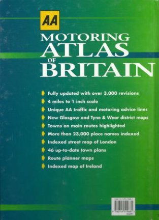 Aa 1999 motoring atlas of britain - nr. 1