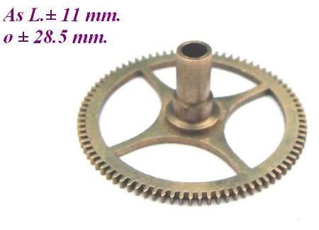 Uurrad Franse pendule / regulateur =12351 - 1