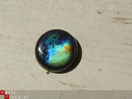 Cabochon Colourfull Spectroliet #114 Rond 10 *3 MM - 1