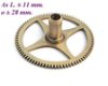 === Uurrad Franse pendule / regulateur = oud === 12391 - 1 - Thumbnail