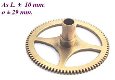 === Uurrad Franse pendule / regulateur = oud === 12411 - 1 - Thumbnail