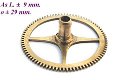 === Uurrad Franse pendule / regulateur = oud === 12410 - 1 - Thumbnail