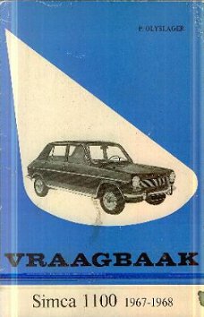 Olyslager, P; Vraagbaak Simca 1100 1967 - 1968