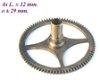 === Uurrad Franse pendule / regulateur = oud === 12452 - 1 - Thumbnail