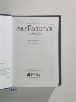 [1999] PolyFacilitair zakboekje, Zwart d., PBNA - 2